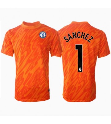 Chelsea Robert Sanchez #1 Målvakt Hemmatröja 2024-25 Kortärmad